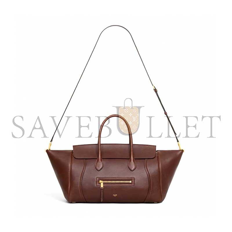 ce1i*e medium new lU*gage in s*pple shiny lambskin l100e3gw2.28bk (36*22*16cm)